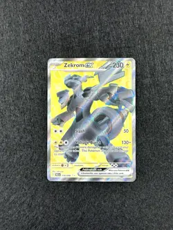 2025 Pokemon SV Black Bolt Zekrom ex Ultra Rare #158/086 Full Art - Image 1