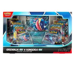 Pokemon Greninja ex & Kingdra ex Special Collection - New & Sealed - 8 Packs! - Image 1