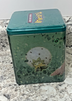 Pokemon TCG - Grass Stacking Tin 3 Booster Packs, 2 Sticker Sheet Factory Sealed - Image 3