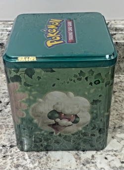 Pokemon TCG - Grass Stacking Tin 3 Booster Packs, 2 Sticker Sheet Factory Sealed - Image 4