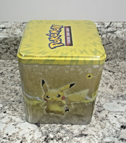2022 POKEMON TCG Stacking Tin Electric Type!!!! 3 Booster Packs!!! - Image 4
