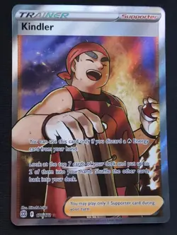 Kindler Full Art Trainer #170/172 Brilliant Stars Ultra Rare Pokemon Tcg - Image 1