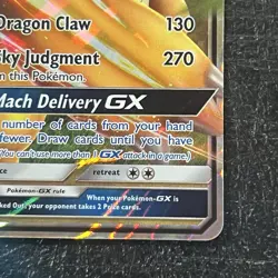 Pokemon TCG Dragonite GX Ultra Rare Holo Full Art SM - Unified Minds 152/236 LP - Image 4