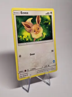 Eevee Sun & Moon: Ultra Prism 104/156 Regular Common LP - Pokemon TCG - Image 3