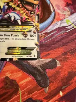 M Kangaskhan EX 79/106 Mega Flashfire Holo Light play (EXCELLENT) Pokemon Tcg - Image 4