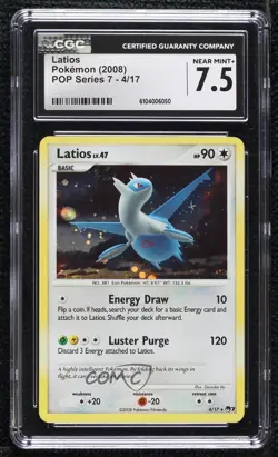 Latios (Value Pack Foil) Pokemon Organized Play Promotional Series 7 CGC 7.5 - Image 1