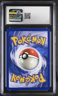 CGC NEAR MINT+ 7.5 Pokemon Slowpoke 55/62 1999 Fossil 1st Edition - Image 2