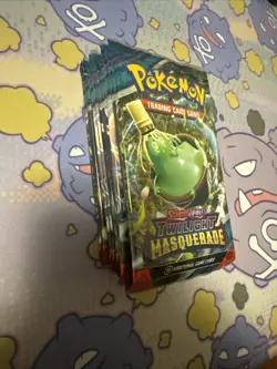 Pokemon TCG S&V Twilight Masquerade Factory Sealed Booster Pack Lot of 10 Packs - Image 2