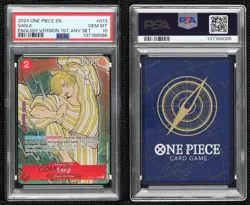 2022 One Piece Card Game: 25th Anniversary Premium Collection R Sanji PSA 10 - Image 3