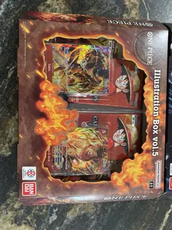 One Piece Illustration Box Vol 5 + Vol 6 Lot Set Of 2 Sealed QTY PRB-02 OP-13 G - Image 2