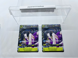 ONE PIECE Card Game Set of 2 Boa Hancock P-115 Japanese V Jump Promo w - Image 3
