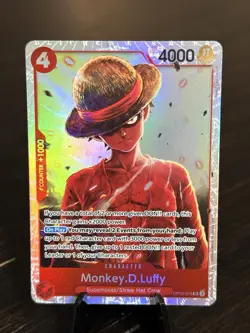 One Piece TCG Monkey D. Luffy SR OP12-015 Legacy of the Master English - Image 1
