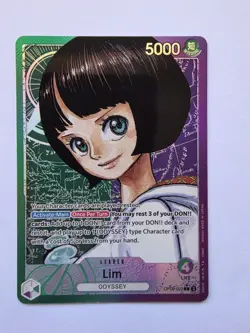 ONE PIECE TCG: Lim OP09-022 Leader Parallel Alt Art - Image 1