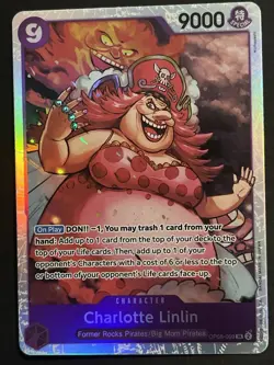 Charlotte Linlin SR OP08-069 Foil | One Piece Card Game Big Mom - Image 1
