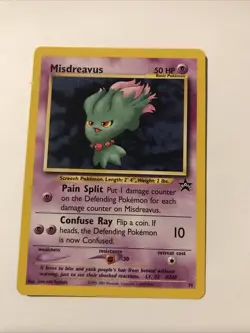 Pokemon MISDREAVUS Black Star Promo Card # 39 RARE - Image 1