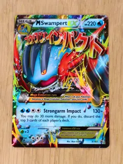 M Swampert EX XY87 Promo Pokemon TCG Promos Mega Evolution Card NM - Image 1