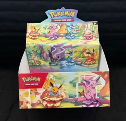 Pokemon TCG Prismatic Evolutions Mini Tin Display EMPTY Box No Cards or Packs - Image 1