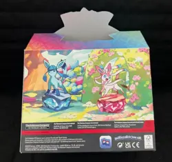 Pokemon TCG Prismatic Evolutions Mini Tin Display EMPTY Box No Cards or Packs - Image 3