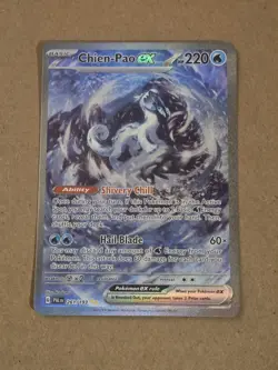 Pokemon Card Paldea Evolved Chien-Pao EX 261/193 Special Illustration Rare - Image 1
