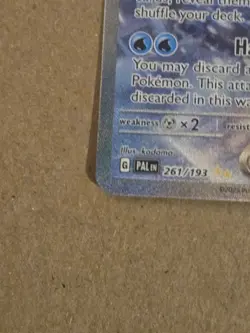 Pokemon Card Paldea Evolved Chien-Pao EX 261/193 Special Illustration Rare - Image 3