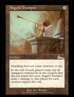Angel's Trumpet LP Light Play Urza's Legacy MTG [8922] - Image 1