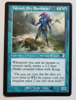 MTG Magic [x1] Talrand, Sky Summoner [x1] RETRO Time Spiral Remastered M/NM - Image 1