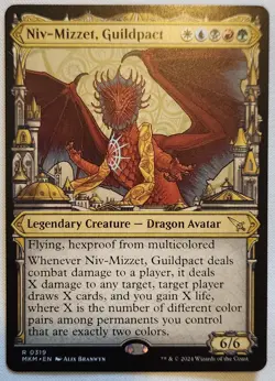 MTG Magic [x1] Niv-Mizzet, Guildpact [x1] SHOWCASE Murders at Karlov Manor M/NM - Image 1