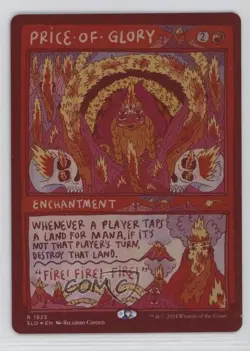 Burning Revelations - Price of Glory Foil Magic: Secret Lair Drop Series #1525 - Image 1