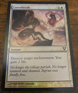 Magic the Gathering MTG: Cursebreak- Foil/NM/LP- 014/244- Avacyn Restored - Image 3