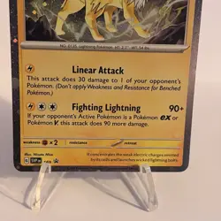 Pokemon - Jolteon Cosmos Holo - SVP169 - Black Star Promo Card - Image 3
