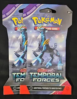 Pokemon Tcg Temporal Forces Booster Pack X2 - Image 1