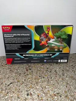Pokemon TCG: Incineroar ex and Torterra ex Special Collection Box | Sealed - Image 2