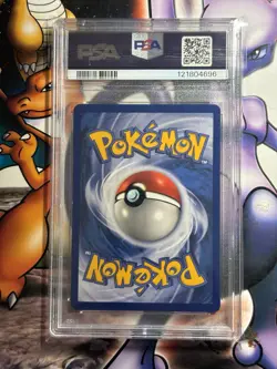 2000 Pokemon ~ Black Star Promo ~ Team Rocket's Meowth #18 ~ PSA 9 MINT - Image 3