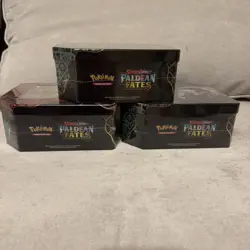 Pokemon Paldean Fates Tins [Set of 3] SHINY CHARIZARD, TUSK, TREADS NFS - Image 2