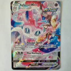 Pokemon Sylveon VMAX Ultra Rare Holo TG15/TG30 Brilliant Stars Trainer Gallery - Image 1