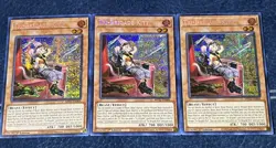 3x Tri-Brigade Kitt Playset - Prismatic Secret Rare 2022 Yugioh Mega Tin MP22 - Image 1