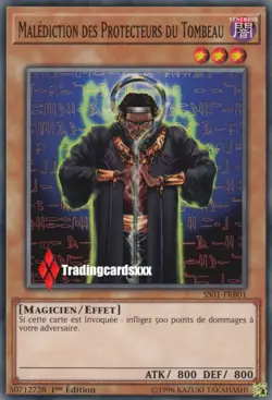 ♦Yu-Gi-Oh!♦ [SD] Malediction des Protecteurs du Tombeau: SS01-FRB01 -VF/Commune- - Image 1