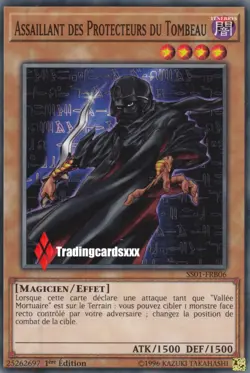 ♦Yu-Gi-Oh!♦ [SD] Assaillant des Protecteurs du Tombeau : SS01-FRB06 -VF/Commune- - Image 1