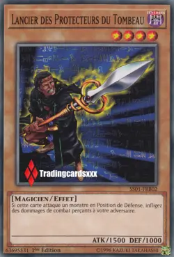 ♦Yu-Gi-Oh!♦ [SD] Lancier des Protecteurs du Tombeau : SS01-FRB02 -VF/Commune- - Image 1