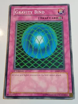 Gravity Bind SD4-EN028 Common 1st Edition Yu-Gi-Oh - Image 1