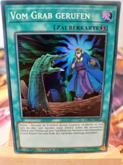 Vom Grab Gerufen EXFO-DESE2 Limitierte Auflage Super Rare Deutsch NM YUGIOH - Image 1