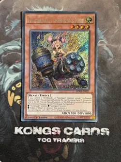 X3 BPRO-EN025 Tri-Brigade Spriggans Kitt Secret Rare YuGiOh NEW! PLAYSET - Image 2