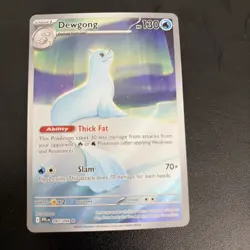 Pokemon Cards Dewgong 097/094 Phantasmal Flames Illustration Rare NM *2 - Image 1