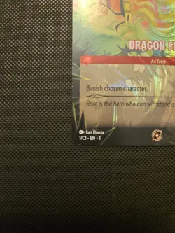 Dragon Fire 1 Disney Lorcana Promo Cards Holo - Image 5