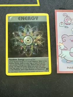 Pokemon Card Team Rocket 17/82 RAINBOW ENERGY HOLO 274💎NM💎 - Image 1