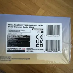 Final Fantasy TCG World Championship Decks 2024 Trading Card Game NEW Sealed - Image 2