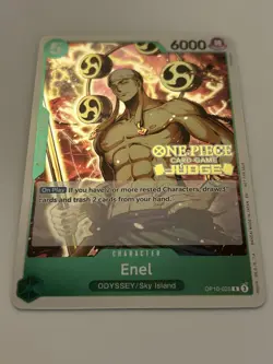 Enel (Judge Pack Vol. 6) OP10-025 One Piece Promotion Cards Foil - Image 1