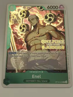 Enel (Judge Pack Vol. 6) OP10-025 One Piece Promotion Cards Foil - Image 2