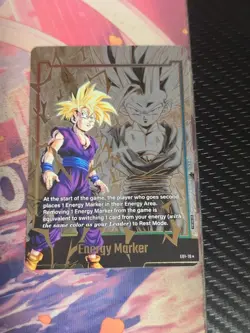 Son Gohan Energy Marker Gold E01-10 Dragon Ball Super Card Game Fusion World - Image 1