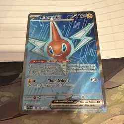 Pokemon TCG Rotom EX Holo Full Art Card Secret Rare 111/94 Phantasmal Flames NM - Image 1